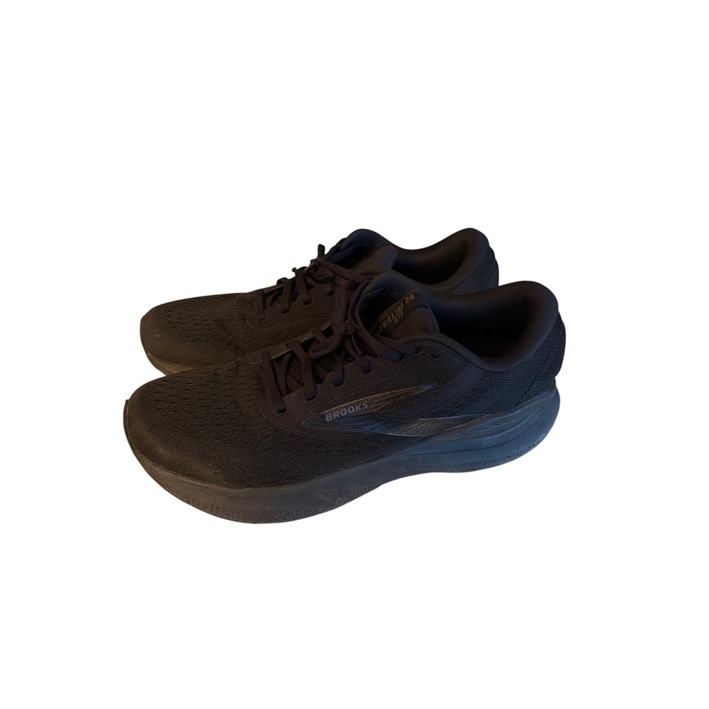 Brooks Running Shoes Black Adrenaline GTS 24 Wide Stability 1104372E020 Mens 12
